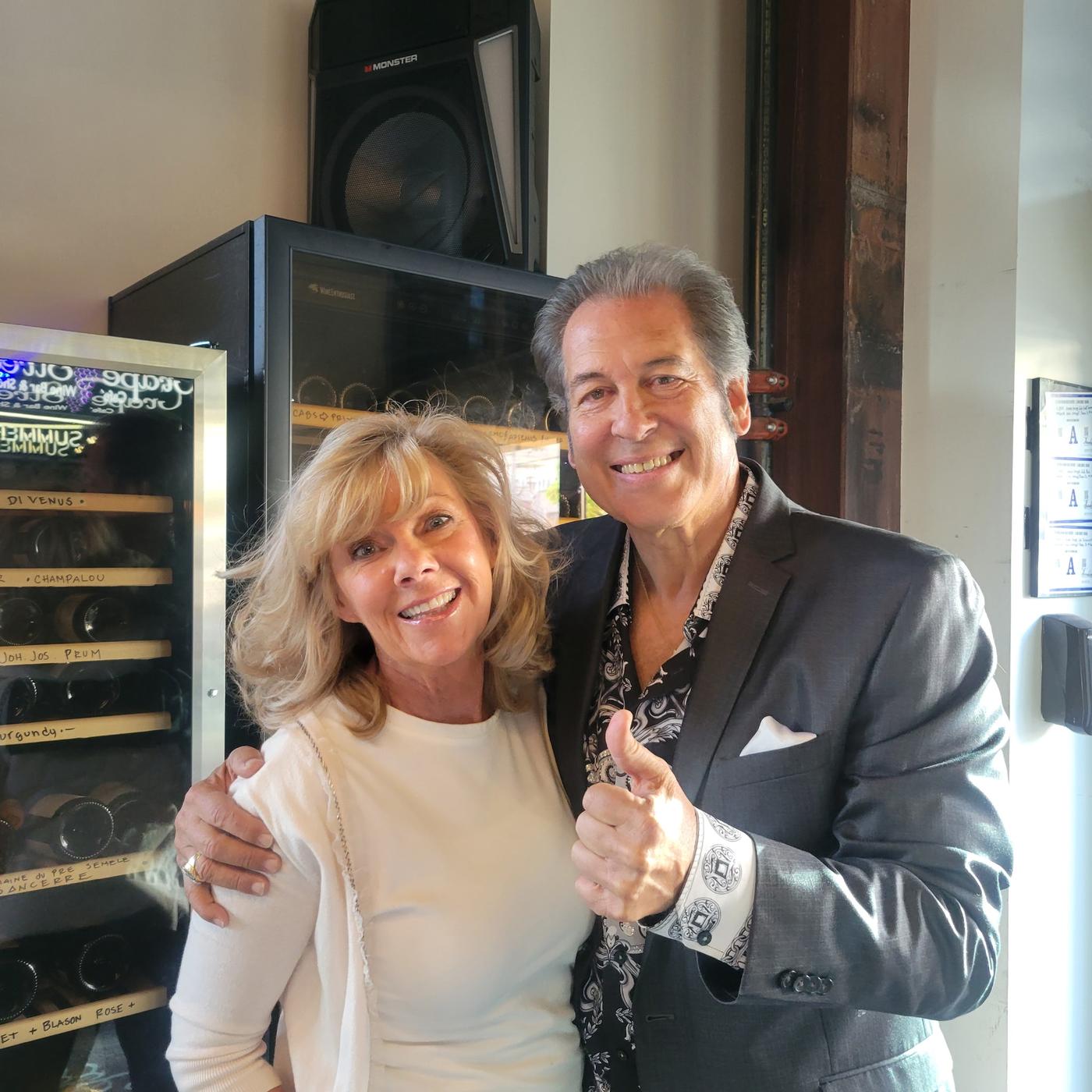 Craig greeting friends and fans at a Las Vegas venue
